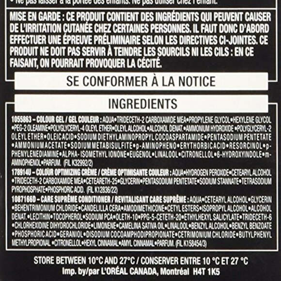 L'Oréal Paris Superior Preference Hair Color, 37 Golden Blonde (FLORIDE) - Picture 4 of 4